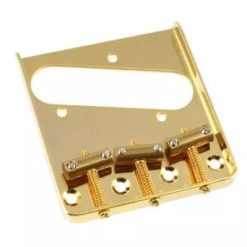 Allparts Gold Vintage Compensated Saddle Bridge для Telecaster 6015 [] TB-5125-002