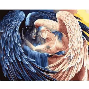 Алмазная картина Full Drill Angel 5d Diy Алмазная вышивка Картина 20X30CM