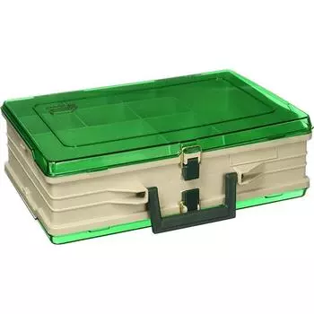 Alocs 2 Sided Tackle Box, Portable Fishing Gear Storage Box Double Sided 1534