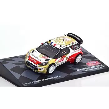 Altaya 1/43 citroen ds3 WRC monte carlo rally 2013 Citroen Winner S.Loeb/D.Elena mini car [product]
