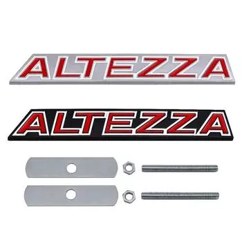 ALTEZZA Логотип Наклейка на переднюю решетку автомобиля Эмблема для ALTEZZA Значок на кузове автомобиля Наклейка Внешние аксессуары Badge Sticker