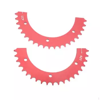 Алюминиевая цепь Go Kart Split Sprocket для Predator 420cc 3.0HP