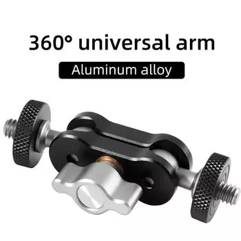 Алюминиевый сплав портативный регулировочный кронштейн 1/4 Magic Arm штатив сотовый телефон фотография заполняющий свет внешний странная рука