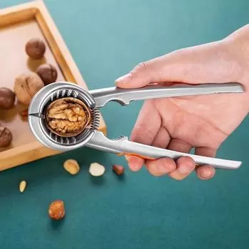 Aluminium Nutcracker Home Walnut Clip Almond Nut Cracker Tool Walnut Plier Opener Remover Shell Clip Kitchen Accessories