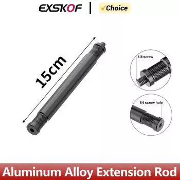 Aluminum Alloy Extension Rod For GoPro Hero 12 11 10 9 8 7 6 5 4 SJCAM AKASO Insta360 X2 X3 DJI Osmo Action Camera Accessories