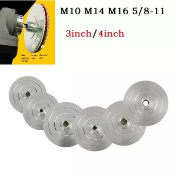 Aluminum Base Polishing Pad Diamond 1pcs 3\ /80mm Heavy Duty