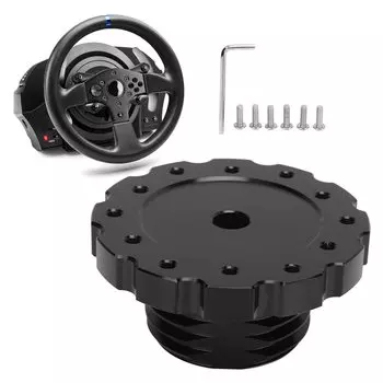 Aluminum Steering Wheel Adapter for T300 T500 Sparco Luisi NRG Sim Racing Gaming Steering