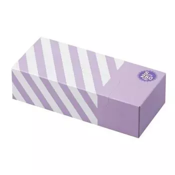 amazing odor-proof bag bos stripe package / lavender s size 250 pieces for processing baby diapers, pet poo, food waste, sanitary items, etc.