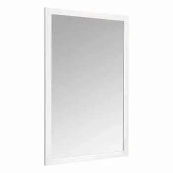 AmazonBasics Rectangular Wall Mounted Mirror White Standard Trim 61 x 91cm белый