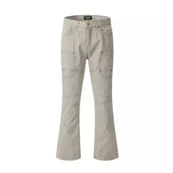 Американский стиль High Street Style Stitching Patch Bag Casual Sizeback Jeans S чёрный
