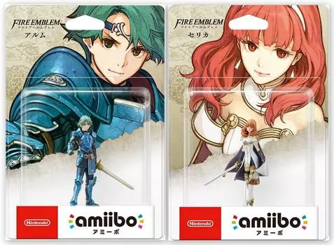 amiibo Альм и Селика (Серия Эмблема Огня) 2 типа набора