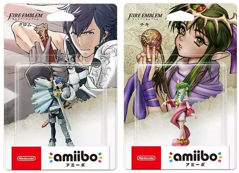 amiibo Chrome Tiki 2 типа набор Fire Emblem серия