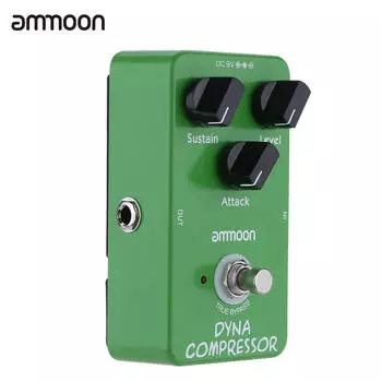 Ammoon AP-05 Динамический компрессор Педаль эффектов для гитары True Bypass