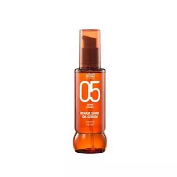 AMOS PROFESSIONAL Repair Shine Oil Serum 80ml - восстанавливающая сыворотка с маслом для блеска