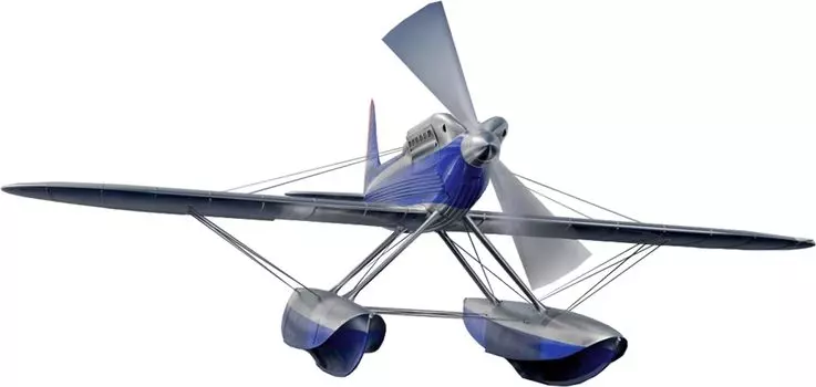AMP British Supermarine Schneider Racer Machine Пластиковая модель AVP48026 1/48 S.6A (Бренд AMP)