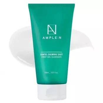 AMPLE:N CENTEL CALMING FIRST GEL CLEANSER 150 мл, Глубокое очищение, Успокаивающий, Увлажняющий, Корейская косметика, Kbeauty, образец