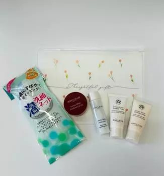 AMPLEUR travel set пробный набор, 5 предметов