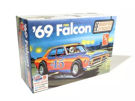 AMT 1969 Ford Falcon Modified Stock Car Plastic Model AMT1446 1/25 (Car)