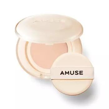 [AMUSE] Dew Jelly Master Cushion с запасным блоком (4 цвета) SPF 38 PA+++ 15 г*2 шт. 01 CLEAN