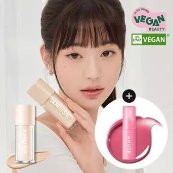 Amuse Dew Wear Foundation Refill Limited Edition (main product + refill)