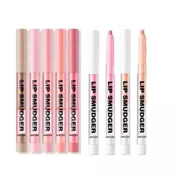 AMUSE Lip Smudger, Стойкий, Подводящий карандаш для губ, Макияж, Kbeauty, Корейская косметика, пробник 00 SHADING