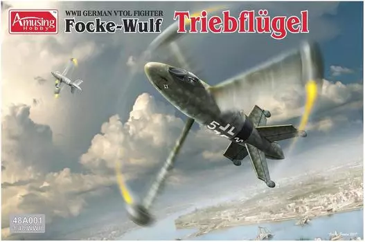 Amusing Hobby German Army Vertical Takeoff and Landing Interceptor Triebflugel Plastic Model AMH48A001 1/48 Focke-Wulf