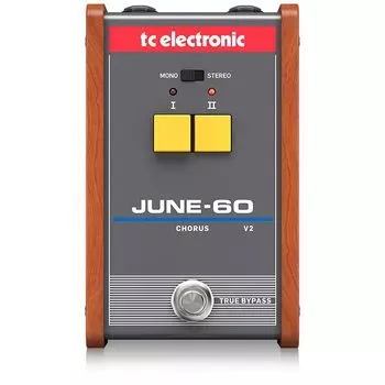 Аналоговая педаль хоруса BBD tc electronic Точно воспроизводит исторические схемы хоруса Простая конструкция схемы интерфейса с использованием выходных элементов BBD