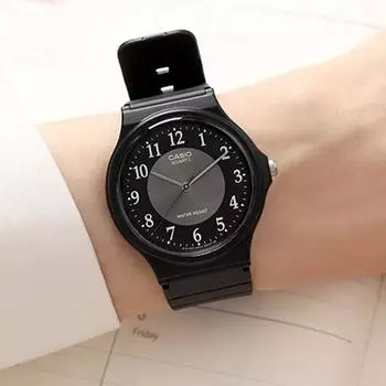Аналоговые аналоговые часы Casio для студентов, сдающих экзамен на вступительный экзамен в колледж, наручные часы в подарок