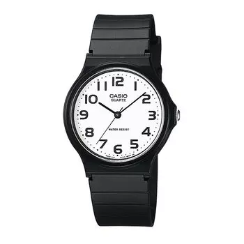 Аналоговые часы CASIO Chipkashi Дешевые Casio Уретановый ремень Унисекс Белый Overseas Модель [Casio] MQ-24-7B2L [Товар]
