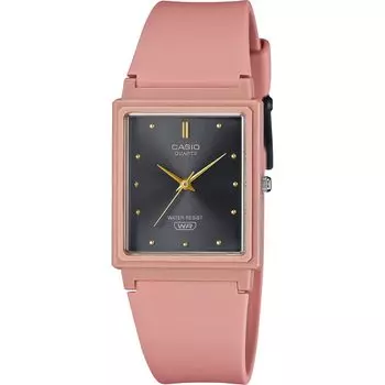 Аналоговые часы Chipkashi Cheap Casio Matte Salmon Pink Urethane Belt Прямоугольный циферблат Унисекс Overseas Модель [CASIO] MQ-38UC-4A [Товар]