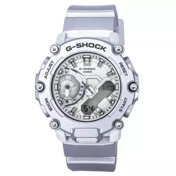 Аналоговые цифровые аналоговые цифровые часы Casio G-Shock серии Forgotten Future с серым циферблатом, кварцевые мужские часы GA-2200FF-8A 200M серый