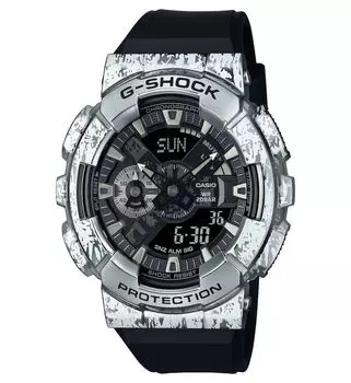 Аналоговые цифровые кварцевые часы CASIO серии 110 [Casio G-Shock] G-SHOCK мужские GM-110GC-1A [Товар] чёрный