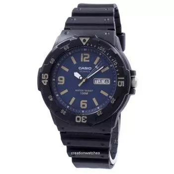 Аналоговые кварцевые мужские часы Casio Youth Diver MRW-200H-2B3V MRW200H-2B3V синий