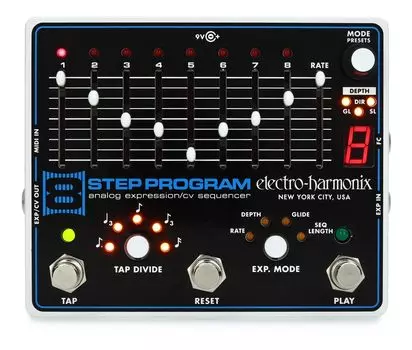 аналоговый секвенсор 8-шаговая программа electro-harmonix electro-harmonics []