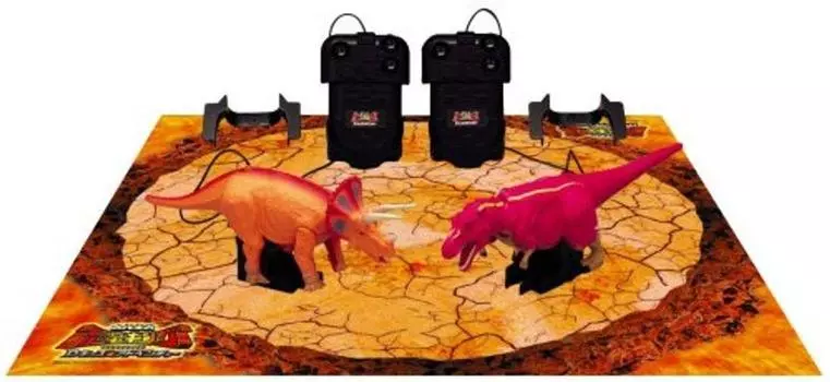 Ancient King Dinosaur King D Kids Adventure Dinosaur King Legend Battle Remote Control Saurus Triceratops vs Tyrannosaurus