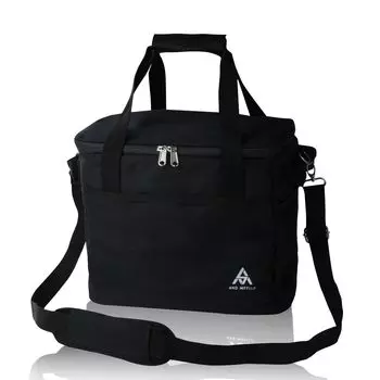 AND MYSELF Cooler Soft Cooler Solo Cold Soft Box, Small, Lightweight, Box, Camping, Camping, Bag, Cooler, 5L/10L/15L (Black (15L))