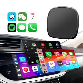 Android 13 SM6115 8-ядерный CarPlay Smart Video TV Box 4G LTE WiFi беспроводной CarPlay Android Auto автомобильный USB-адаптер 64G FOTA обновление