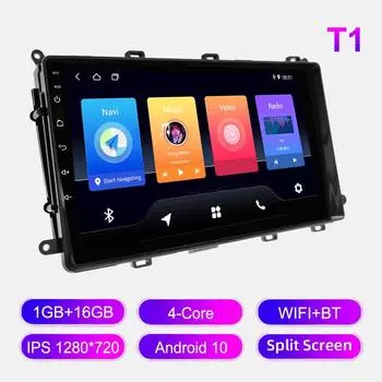 Android Car Radio для Toyota Corolla 2017-2018 Мультимедийный проигрыватель Головное устройство Стерео GPS Навигация BT WIFI 1+16 ГБ 1+16GB