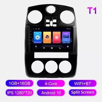 Android Car Radio For Chrysler PT Cruiser 2000-2010 Мультимедийный проигрыватель Головное устройство Стерео GPS Навигация BT WIFI 1+16 ГБ 1+16GB