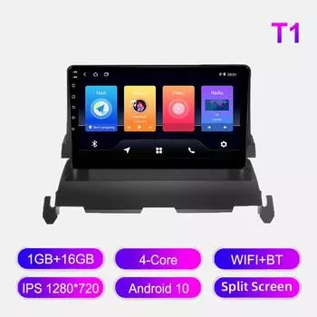 Android Car Radio For Dodge Journey 2009-2012 Мультимедийный проигрыватель Головное устройство Стерео GPS Навигация BT WIFI 1+16 ГБ 1+16GB