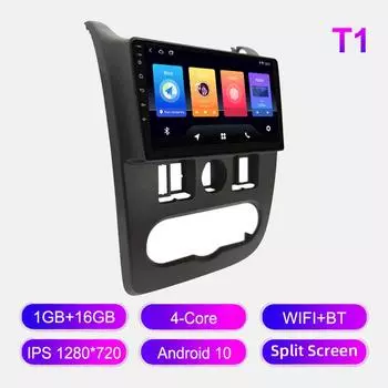Android Car Radio For Lada Largus 2012-2020 Мультимедийный проигрыватель Головное устройство Стерео GPS Навигация BT WIFI 1+16 ГБ 1+16GB