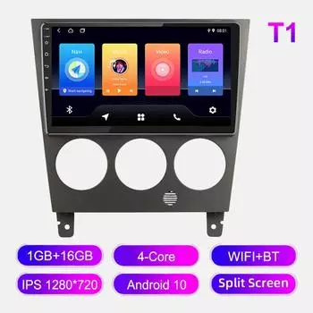 Android Car Radio For Subaru Impreza 2004-2007 Мультимедийный проигрыватель Головное устройство Стерео GPS Навигация BT WIFI 1+16 ГБ 1+16GB