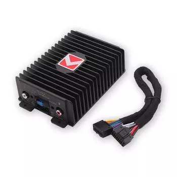 Android Navigation DSP Amplifier Box, автомобильная стереосистема 4 x 80 Вт, мощный усилитель звука DSP, алюминиевый корпус чёрный