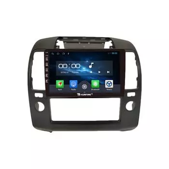 Android Радио CarPlay/Android Авто Автомобильная Навигация Мультимедийный Плеер GPS RDS DSP Стерео Для Nissan Navara 2006-2012 9 Inch чёрный