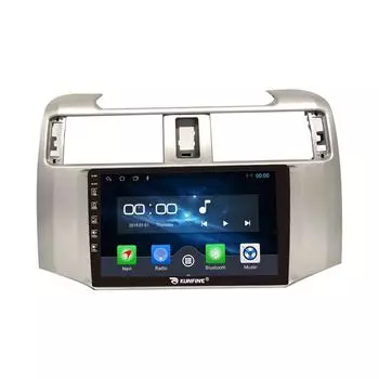 Android Радио CarPlay/Android Авто Автомобильная Навигация Мультимедийный Плеер GPS RDS DSP Стерео Для Toyota 4Runner 2010-2015 9 Inch чёрный
