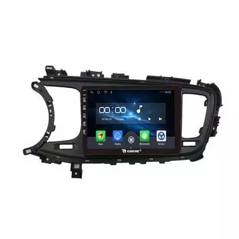 Android-радио CarPlay/Android Авто Автомобильная навигация Мультимедийный плеер GPS RDS DSP Стерео для Kia K5 2013-2015 9 Inch чёрный