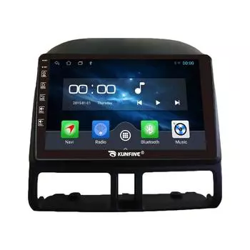 Android Радио CarPlay/Android Авто Автомобильная Навигация Мультимедийный Плеер GPS RDS DSP Стерео Для Honda Crv 2005 9 Inch чёрный
