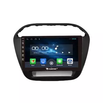Android Радио CarPlay/Android Авто Автомобильная Навигация Мультимедийный Плеер GPS RDS DSP Стерео Для Tata Tiago 2016-2018 9 Inch чёрный