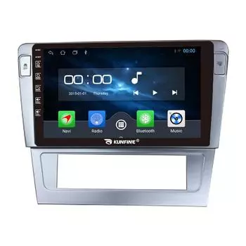 Android Радио CarPlay/Android Авто Автомобильная Навигация Мультимедийный Плеер GPS RDS DSP Стерео Для Vw Passat B7 2004-2010 9 Inch чёрный
