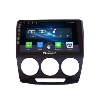 Android Радио CarPlay/Android Авто Автомобильная Навигация Мультимедийный Плеер GPS RDS DSP Стерео Для Honda Crider 2013-2019 10 Inch чёрный